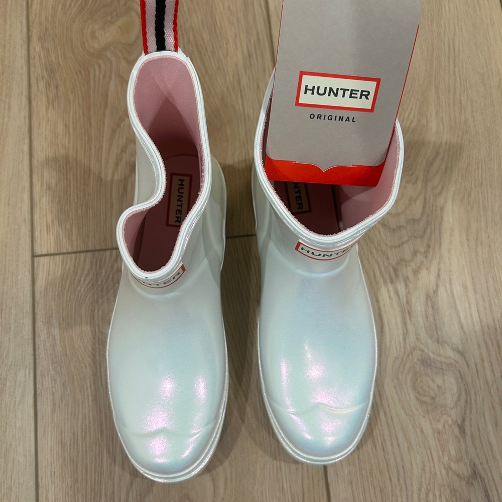 Hunter Play Short Nebula Wellies Shoe Boots- size 7 - Picture 6 of 6